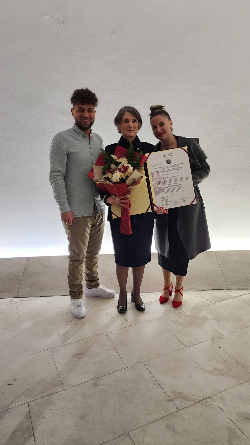 Сузана Марковска е добитник на наградата 